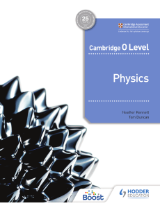 Cambridge O Level Physics Textbook