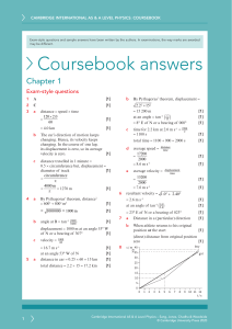 AS  A Level Physics Answers