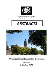 18th International Pragmatics Conference Abstracts
