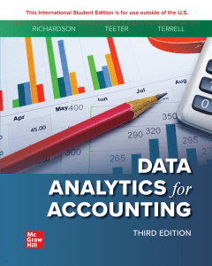 Data Analytics for Accounting, 3rd Edition Textbook