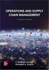 Operations & Supply Chain Management Textbook, 16th Edition