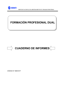 Cuaderno de Informes Soldadura SENATI