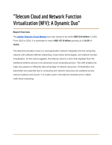 Telecom Cloud & NFV Market Analysis: Trends, Challenges, AI Impact
