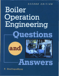 Boiler Operation Engineering: Questions & Answers