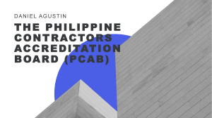 PCAB Accreditation: Requirements & Classification