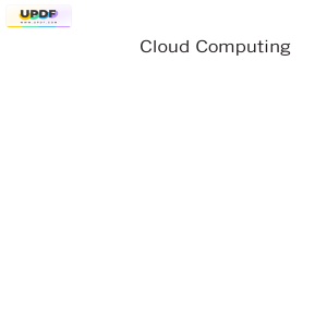 Cloud Computing: Parallel & Distributed Systems