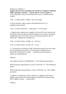 Computer Networking Exercise Solutions