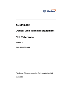 AN5116-06B CLI Reference Guide