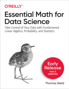Essential Math for Data Science: Linear Algebra, Probability