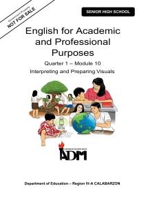 Visuals in Academic & Professional English