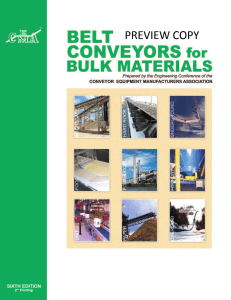 Belt Conveyors for Bulk Materials: Engineering & Design