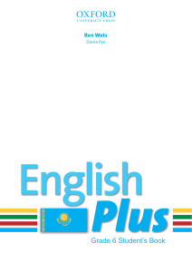 English Plus Grade 6: Student's Book