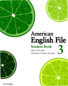 American English File 3: Student Book