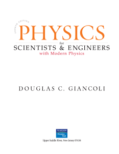 Physics for Scientists & Engineers Textbook