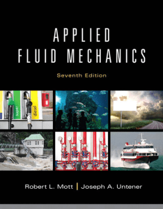 Applied Fluid Mechanics Textbook, 7th Edition