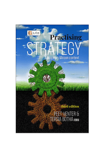 Practising Strategy: Southern African Context, 3rd Edition