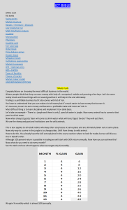 ICT Trading Bible: Market Structure, Liquidity & Trade Plan
