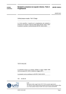 UNI EN 13445-3:2021 Unfired Pressure Vessel Design Standard
