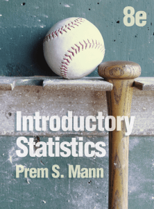 Introductory Statistics Textbook