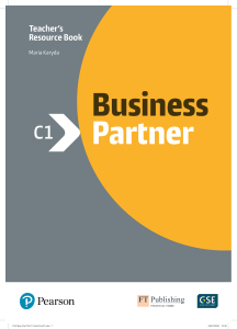 Business Partner C1 Teacher's Resource Book