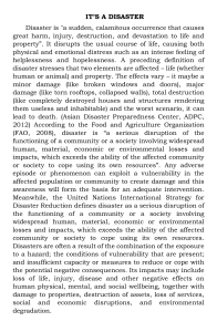 Understanding Disasters: Definition, Causes, and Impacts
