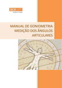 Manual de Goniometria: Medição de Ângulos Articulares