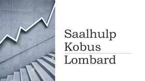 Saalhulp Gedichtanalyse: Kobus Lombard Presentatie