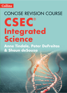 CSEC Integrated Science Revision Course