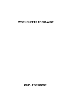 Math Worksheet: Number Operations, Fractions, Sequences